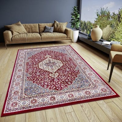 Flycarpets Klassiek Vloerkleed - Mochi - Rood / Multi - 120x170 cm