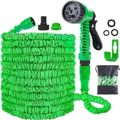 Tuinslang 30 Meter – Tuinsproeier – Watersproeier - slangadapter