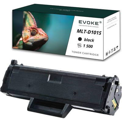 Evoke Compatibele Toner voor Samsung Mlt-D101S Mltd101S 101S Zwart 1500 Pagina's Ml-2160 Ml-2165 Ml-2165W Scx-3400 Scx-3405