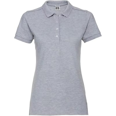Damespolo Russell Athletic Fitted Stretch