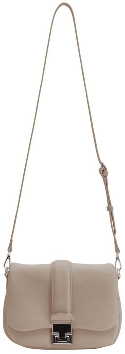SEIDENFELT MANUFAKTUR schoudertas Evje Crossbag Light Sand beige
