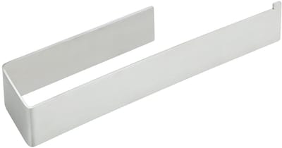 Dailygoods - Mooche Handdoekhouder zonder boren, 25 cm, 304 roestvrij staal, handdoekstang om te plakken, voor badkamer en keuken, modern design (geborsteld)