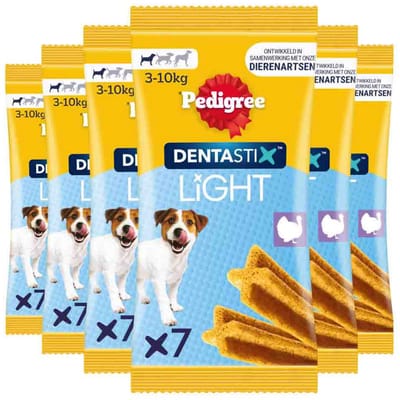 Pedigree Hondensnack Dentastix Light Mini - 42 stuks - Voordeelverpakking