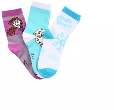 Disney Frozen Sokken – 3 Paar – Kinder Sokken – Maat 23/26