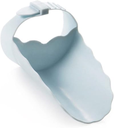 Kraanverlenger Kinderen - Handenwassen Helper - Zelfstandig Wassen - Kindvriendelijk Ontwerp - 10.5 cm - Blauw