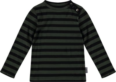 Vinrose Longsleeve maat 86/92 zwart/army