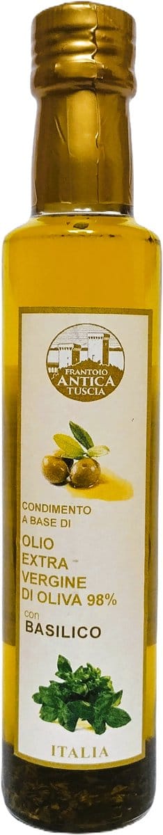 Battaglini -Extra Vergine Olijfolie+basilicum-Italie-fles 250ml
