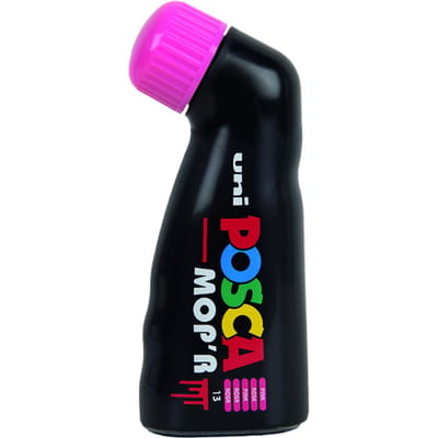 Posca Mop'R Verfmarker XXL 3-19mm Roze - Super Dikke Verfstift - Acryl Marker - Posca Stiften - Posca Marker - Posca Mop