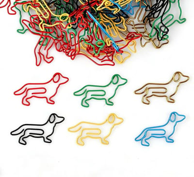 Kleurige metalen paperclips, 100 stuks, 38 mm, ideaal voor school, kantoor en creatief gebruik, perfect voor documenten, memo's en kaarten