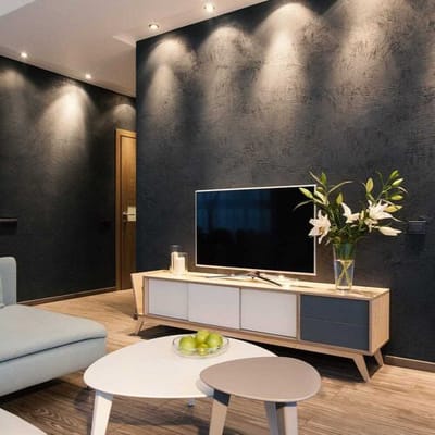 HOFTRONIC Set van 3 Porto  - LED Inbouwspots - 4 Watt 345 lumen - 2700K Warm wit -  GU10 - Dimbaar - Rond - IP44 voor badkamer, buiten en binnen -