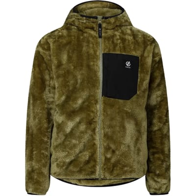 Dare2b Powder Fleece Met Volledige Rits Groen 9-10 Years Jongen