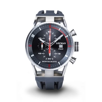 Locman - 0510A07S-00GYRDSA - Polshorloge - Heren - Kwarts - Montecristo Classic