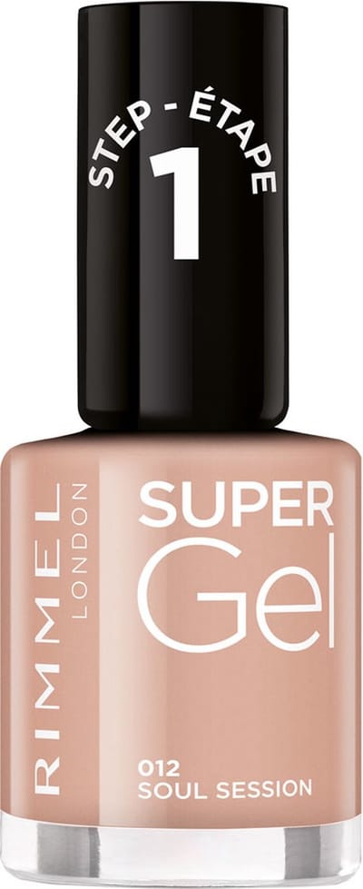 Rimmel London SuperGel Nagellak - 012 Soul Session - Beige