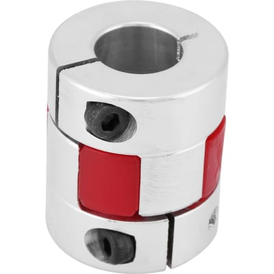 1 stuks Aluminiumlegering Pruimschachtkoppeling Koppeling Verbind D25 L30 1212mm white