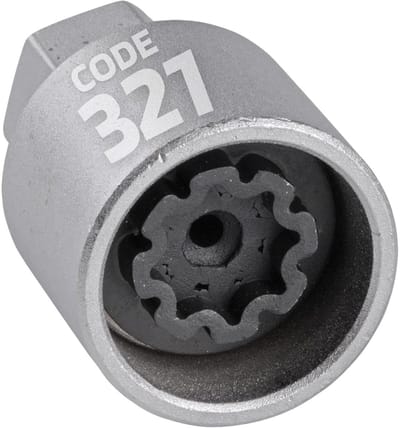 SW-Stahl 02385L-21 Wielslotadapter 321 | Geschikt voor Mercedes-Benz | Gereedschap voor het verwijderen van wielsloten | Wielslotverwijderaar | Wielslotsleutel