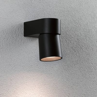LED-wandarmatuur voor buiten Kimu IP44 cilindrisch 80 mm 3000K 8W 500lm 230V 70° Antraciet Aluminium