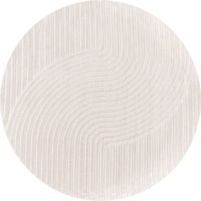 Binnen- en buitenkleed Cotara crème 120 cm rond