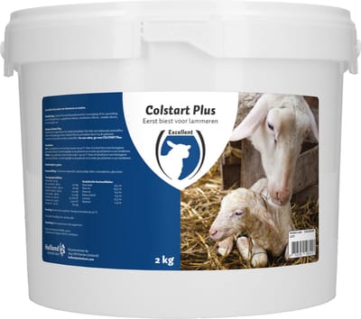 Excellent Colstart Plus - 2 kilogram - Voedermelk - Aanvullend dierenvoer - Biest - Schapen - Jonge lammeren - Veulens