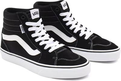 VANS WM Filmore Hi (SUEDE - CANVAS)BLACK - WHITE - Sneakers - Unisex
