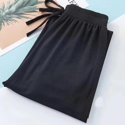 Kinderbroek Zomer Kinderijs Zijde Anti Muggen Broek Dunne Jongens- en Meisjes Koreaanse Casual Broek 120 zwart