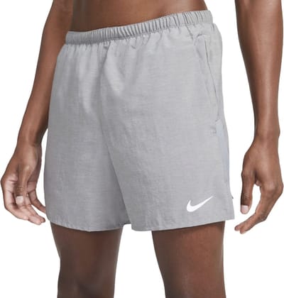 Nike Challenger Short 5" Sportbroek - Maat S - Mannen - grijs