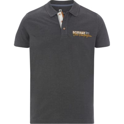 Poloshirt JAKOV donkergrijs