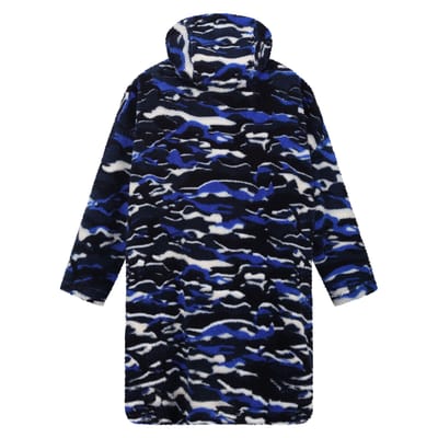 Regatta Kinder/Kinder Camo Poncho (Sterk Blauw)