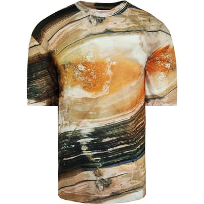 Nicce Korte Mouw Ronde Hals Heren Luchtfoto Overize T-Shirt 211 1 09 13 0346