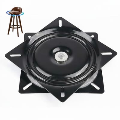 Draaibaar Plateau - Draaiplateau Meubels - Meubels Draaien - Kogellagers 360 Graden - 5 Inch - Zwart