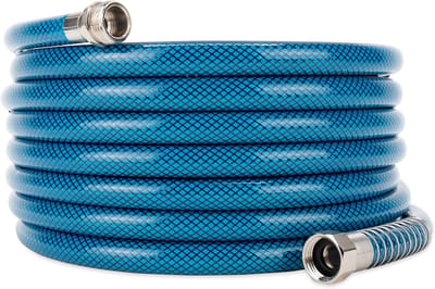 Waterslang - Flexibele PVC slang - Water Transport - Loodvrij materiaal - 25 voet - Grijs
