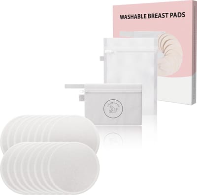 Liefjes & Co Wasbare Zoogcompressen – 16 stuks – Antislip & Herbruikbaar