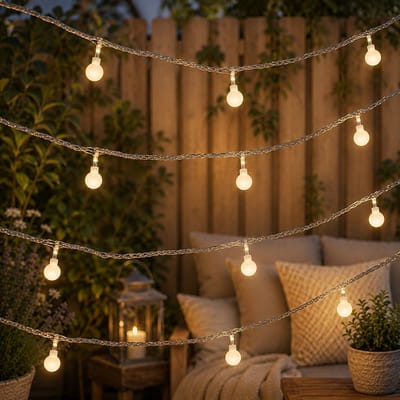 LED Slinger - 20 Kleine Lampjes - 3 Meter - Warm wit - Inclusief batterijen - Sfeer lampen - Feestverlichting - LED bolletjes - LED lichten kamer - Buiten LED’S - Camping LED - Lichtsnoer -lichtsnoeren -