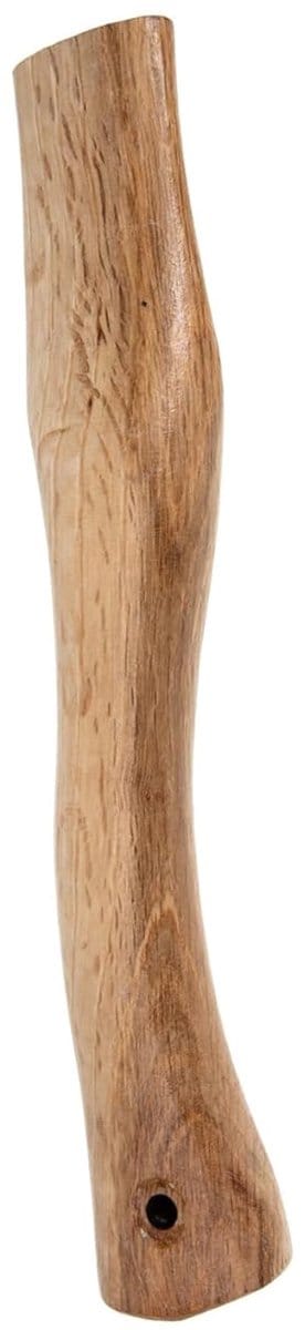 Vervangende Bijlsteel - Houten Handvat - Kamperen & Tuinieren - Natuurlijk Materiaal - 27cm Lengte