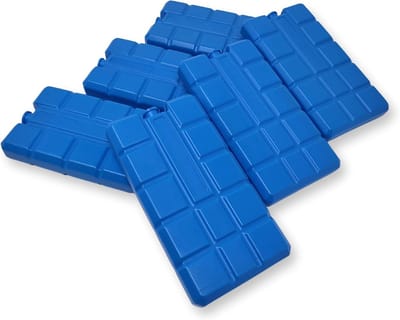 Thijox - ToCi Koelaccu's 400 ml Set - Extra Sterke Herbruikbare IJsaccu's voor Koelbox en Koeltas, BPA-vrij, Lange Koelduur, EU Kwaliteit (2-16 stuks)