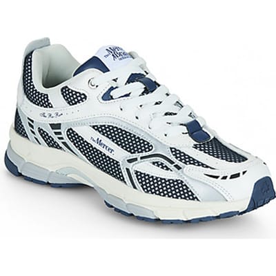 Lage Sneakers The Mercer Brand The Re-Run White Silver