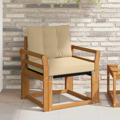 vidaXL - Buitensofa - Massief - Acacia - Hout - Naturel