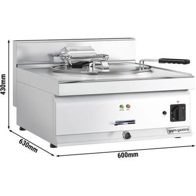 GGM Gastro Elektro Fisch Fritteuse - 25 Liter - 15 kW