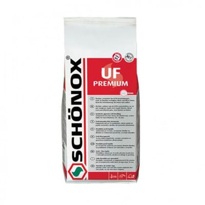 Schonox UF premium donkergrijs 5 kg voegmiddel
