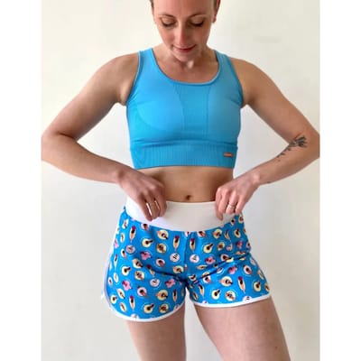 Damesshort Les Poulettes Fitness Swimming Poule
