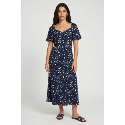 & Other Stories Nicoletta Dress Blue Size: 32 | Midi Dresses Outlet | Dames | Blauw