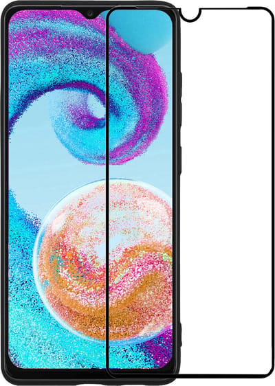Screenprotector - Geschikt voor Samsung Galaxy A04s - Full Cover - Gehard Glas - Beschermglas - Tempered Glass - Screen Protector