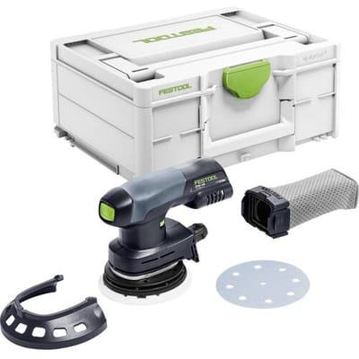 Festool ETSC 125-Basic 18V Li-Ion accu excenterschuurmachine body in systainer - 125mm - koolborstelloos