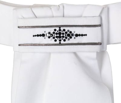 Quur Plastron Quur Qisabeau Zwart-zilver