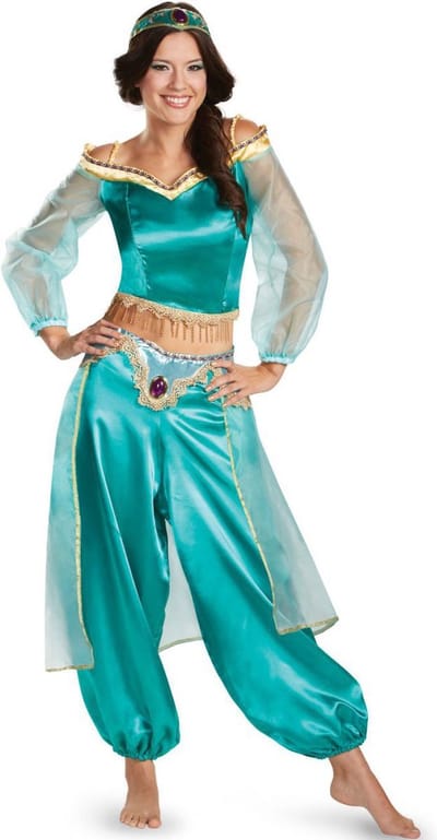 Joya Party® Verkleed Pak Prinses Volwassenen | Arabische prinsessen jurk | Carnaval Verkleedjurk Dames | Prinsessenjurk Vrouwen | Carnavalskleding | Maat L