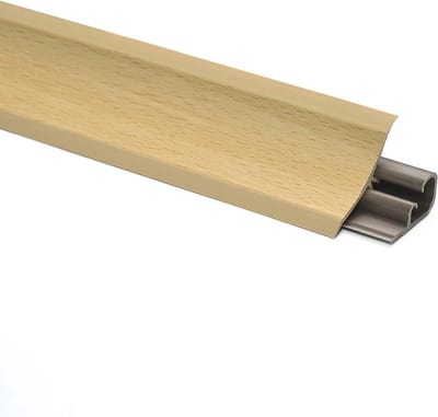 Hoekprofiel Keuken - Afdekprofiel Werkblad - Keukenrand Afwerken - Flexibel Zacht PVC - 150 cm Lengte - Zwart