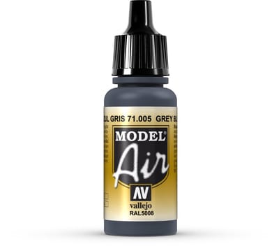 Vallejo Hobbyverf Acrylverf - 71005 Model Air Grey Blue - Acryl Verf flesje - 17 ml