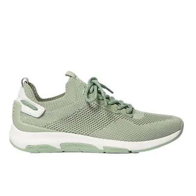 Vrouwen sneaker van gerecycled textiel TBS Confort