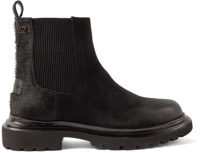 Lazamani - Haidy Dames Boots Suede Black - Maat 38