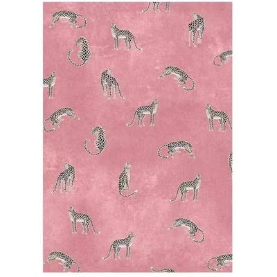 Licht Luxe Luipaard Tapijt voor Woonkamer Groot Oppervlak Huisdecoratie Vloermat Kinderslaapkamer Spelen Antislip Pad Mode Kleed 80x120cm