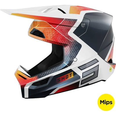 Vizier voor motorcrosshelm Shot Race Gear Race Phaser